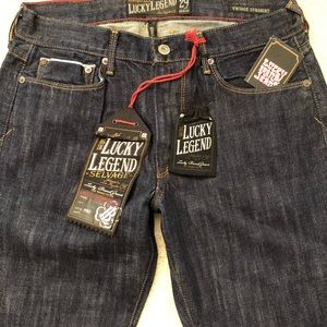Lucky brand selvage denim jeans